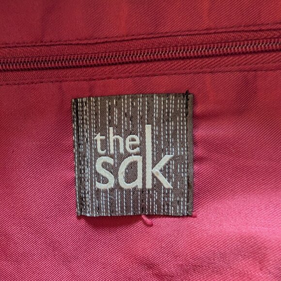 The Sak Cambria Crochet Tote Bag Rainbow Striped Multicolor Boho - Picture 8 of 15